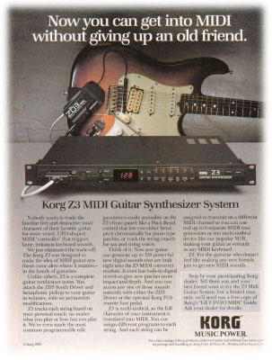 Korg Z3 Guitar Synthesizer