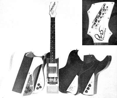 Petrillo Guitars' Semitar Guitar