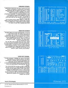 voyetra 1987 products catalog