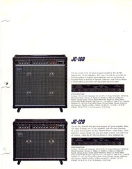 roland 1986 amplifier catalog page