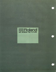 roland 1986 amplifier catalog page