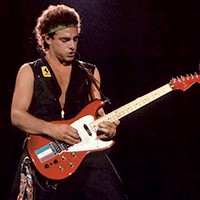 Neal Schon with Roland G-505