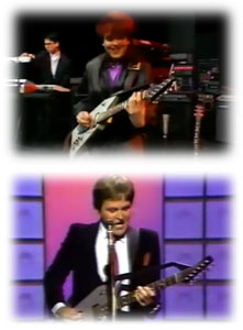 Deirdre Cartwright (Rock School, top) Jim Stafford (Tonight Show, bottom)