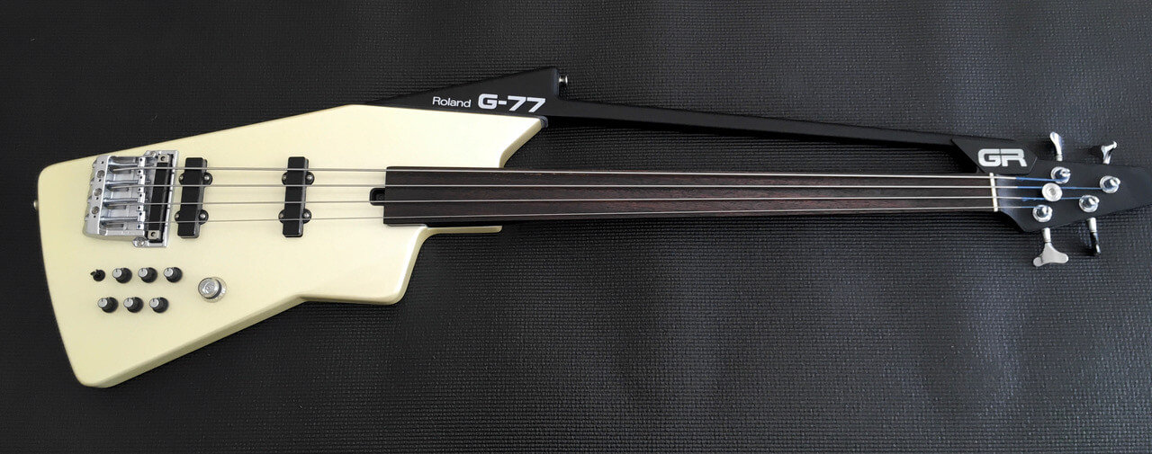enkelt gang Antipoison legeplads Roland G-77 Bass Guitar Synthesizer GR-77B