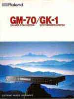 Roland GM-70 Brochure