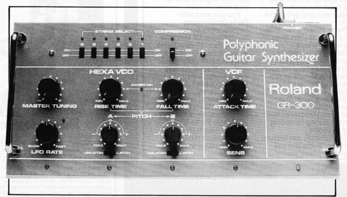 Roland GR-300 Synthesizer - Complete Music Magazine, November 1980