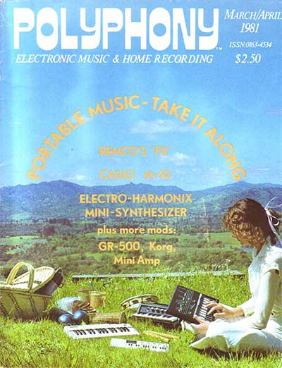 Polyphony Magazine Cover - July - August 1981