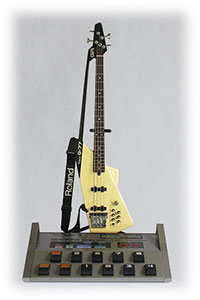 Roland G-77 and GR-77B Bass Guitar System
