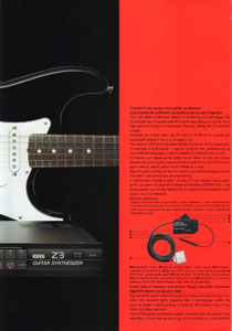 Korg Z3 Brochure