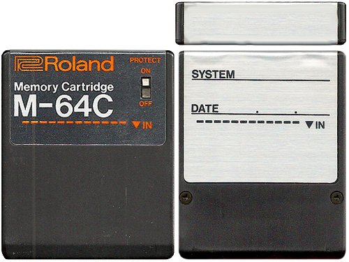 Roland M-64C Memory backup for Roland GR-700, JX-3P, MKS-10, MKS 