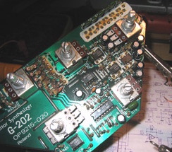 The G-202 board is a simplified version of the G-303/505/808/LPK-1 board.