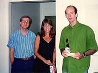 L-R, Tom Ohmsen, Connie Stevens (Henson), Chris Henson