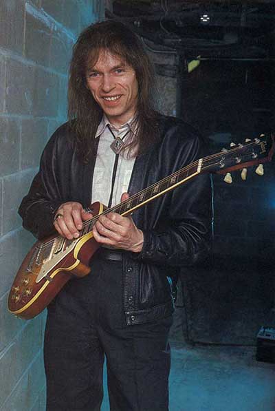 Steve Howe from Guitar Magazine, August 1986